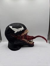 2007 Disguise Venom Full Head Coverage Halloween Mask Open Mouth Tongue Out