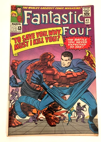 Fantastic Four 42 Vintage Silver Age Marvel Comics 1965