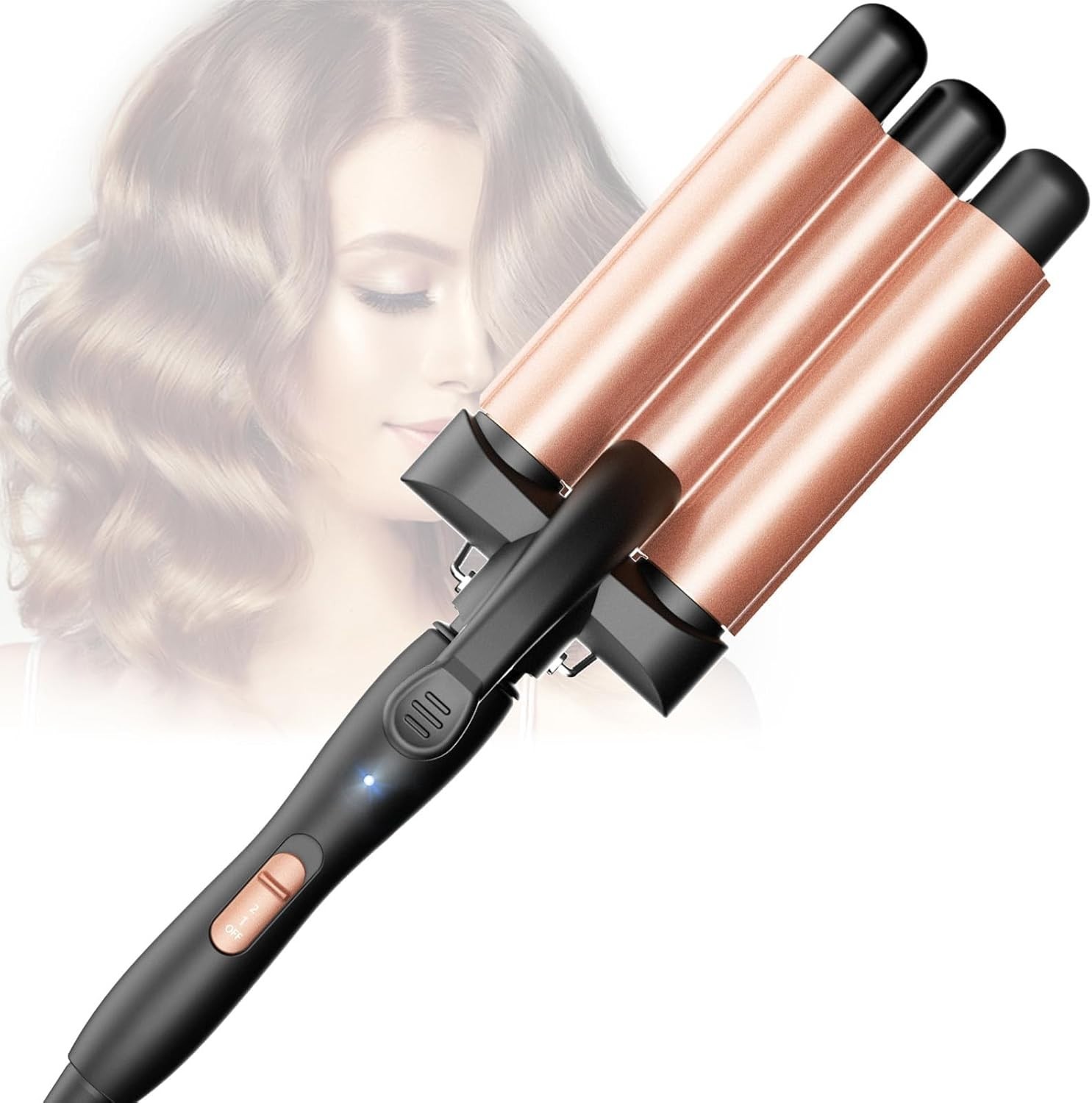 Piastra per Onde Beach Waves BESTOPE PRO - Riscaldamento Rapido 210°C