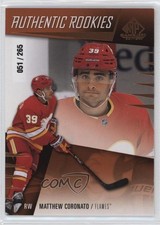 2023 Upper Deck SP Game Used Authentic Rookies Bronze /265 Matthew Coronato 1r1g