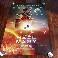 Project Hail Mary Ryan Gosling Sci Fi Movie Poster ( 2026 ) 48x70 In