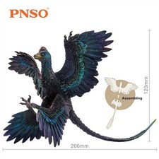 PNSO 29 Microraptor Figure Dinosaur Model Animal Collections Toys Gift Decor