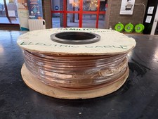 100 metre reel - 2.5mm Single Brown PVC Flex - 2491X 0.99 per metre