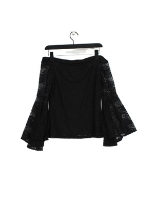 Express Damen Top XS schwarz Nylon mit Elasthan, Polyester, Elasthan Basic