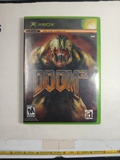 Doom 3 (Microsoft Xbox, 2005) No Manual Good Condition Tested Working