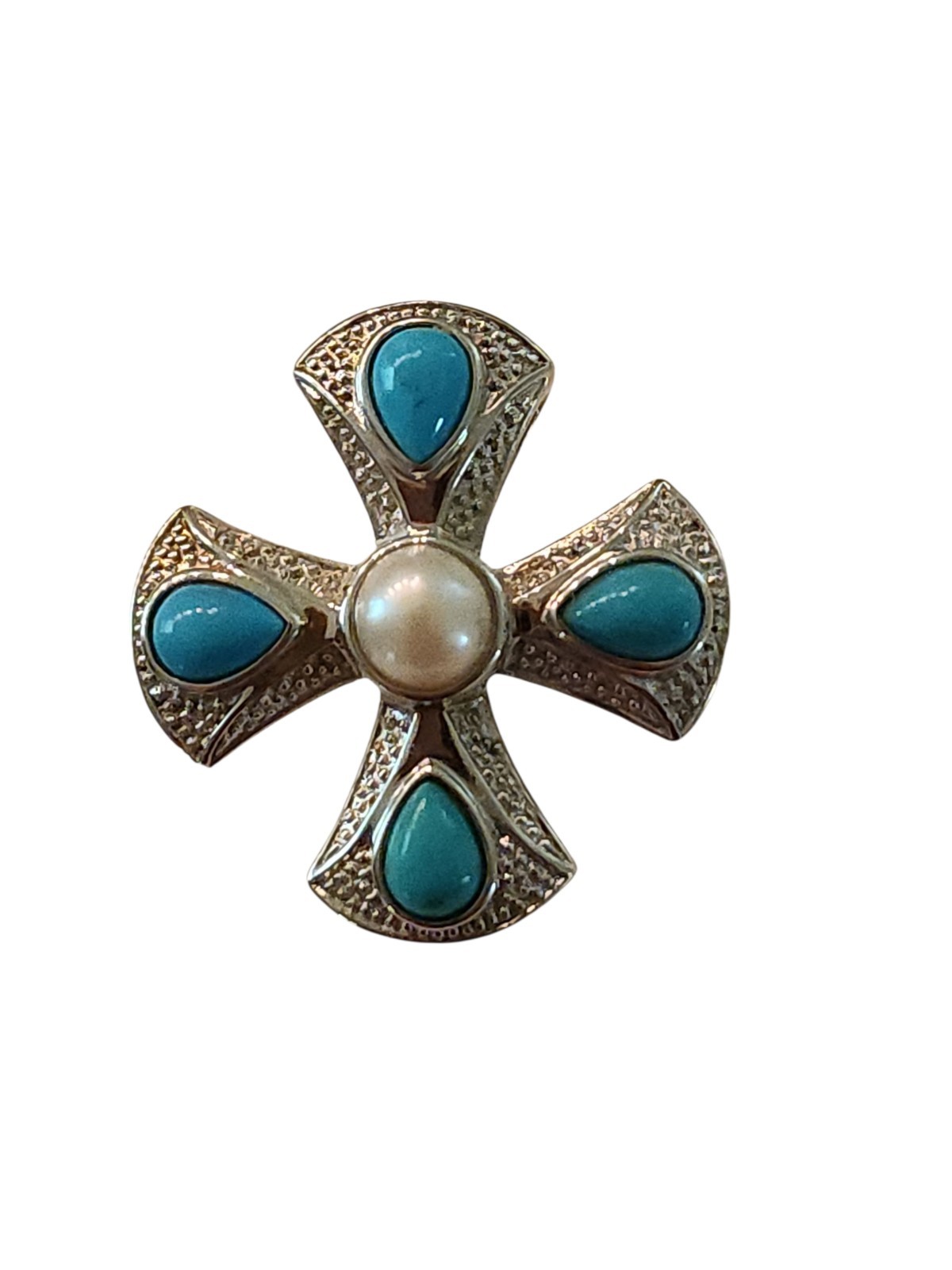 Affinity CROSS Signed EA 925 Turquoise Pearl Marc… - image 5