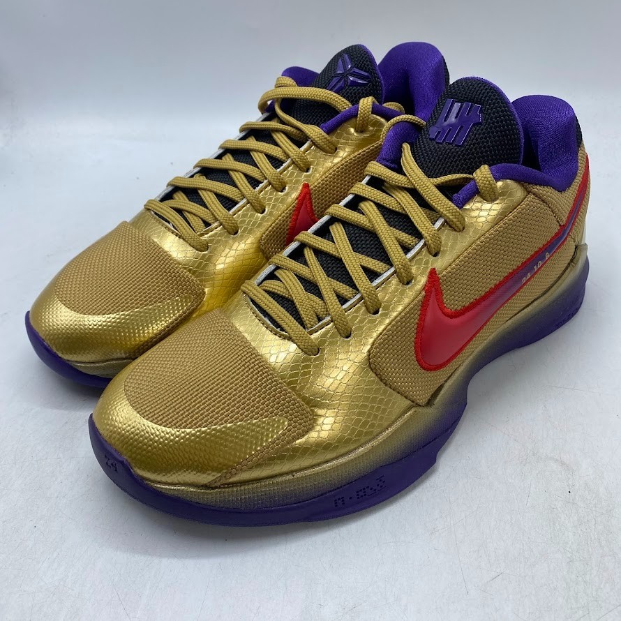 Nike Kobe 5 Protro Undefeated-Hall of Fame 700 Metallic Gold