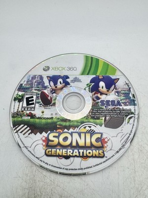 Sonic Generations (Microsoft Xbox 360, 2011) Disc only Tested *NO TRACKING*