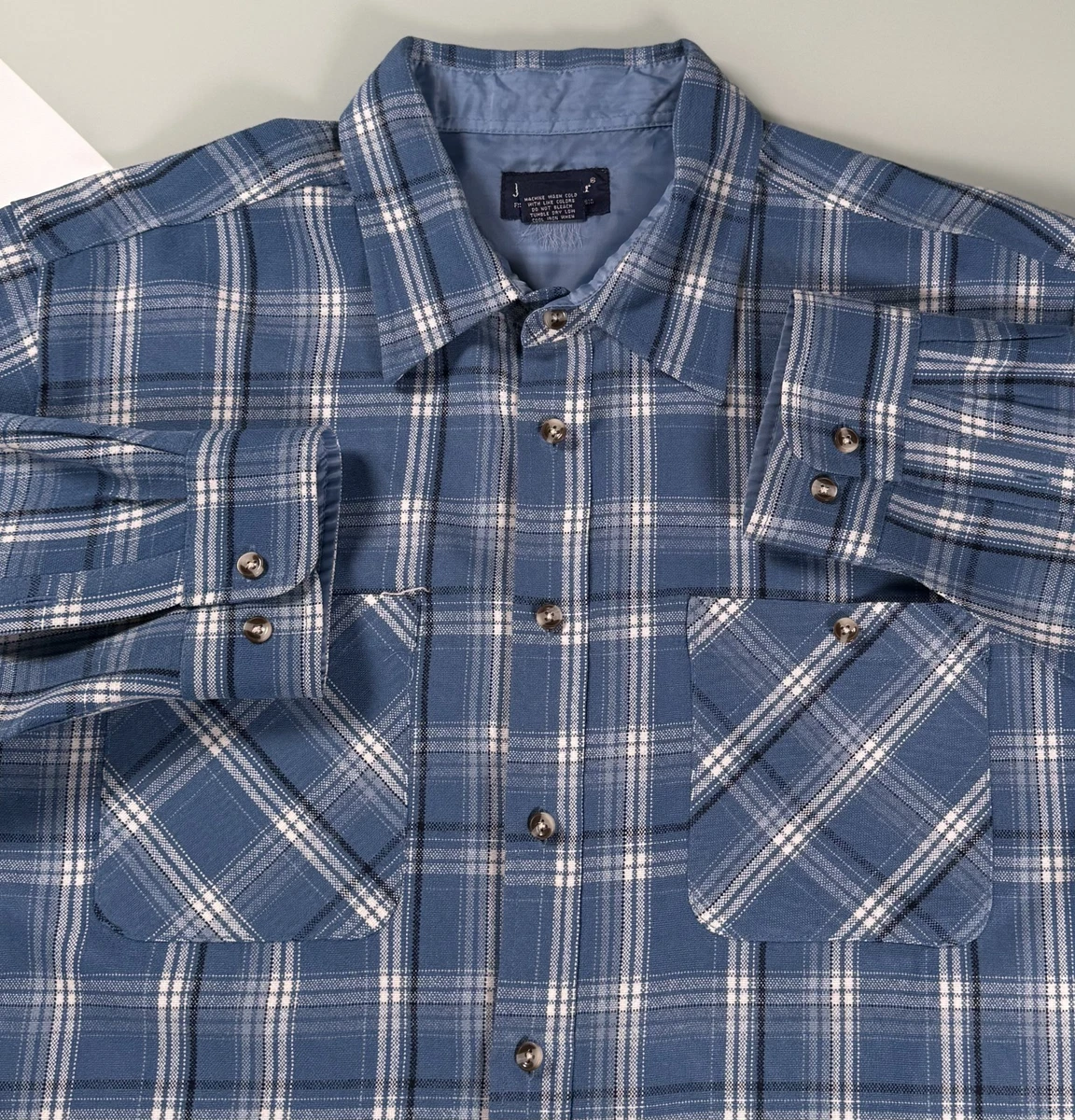Chemise vintage John Blair des années 1980 ou 1990 - France
