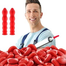 40PCS Reusable Caulk Caps Tube Sealer Anti-Hardening Moisture-Proof Saver Red