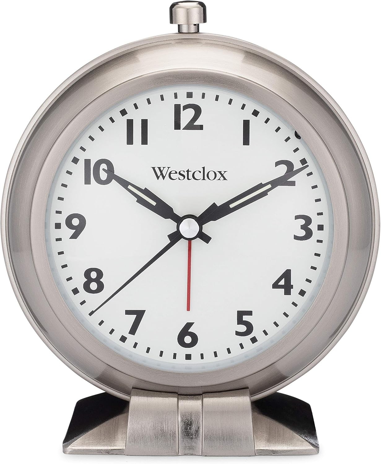 Westclox Big Ben Classic Alarm Clock โ Silver Finish, 4.75W x Medium,
