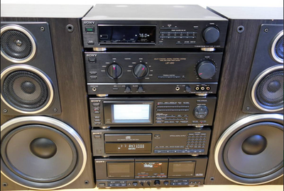Fully Serviced Sony Liberty LBT-V810 CD Cassette Stereo System