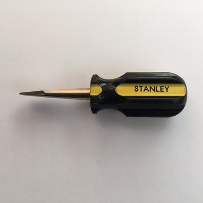 STANLEY STUBBY 1/4'' FLAT SCREWDRIVER