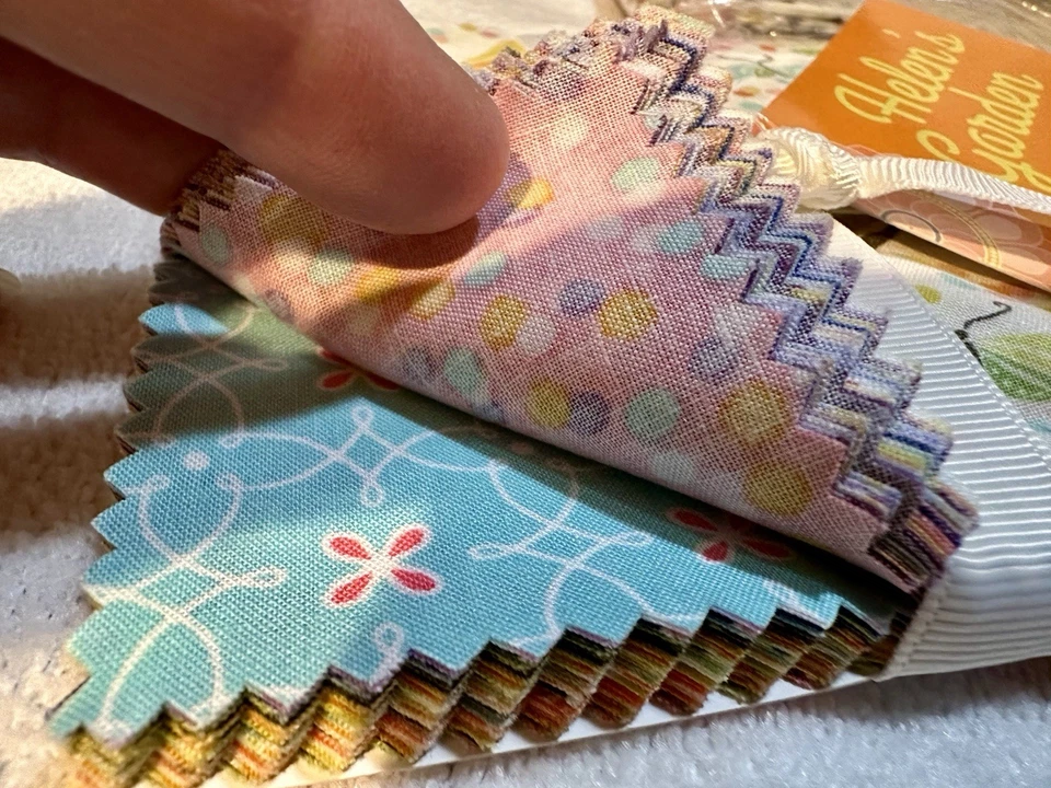 Helen’s Garden By Tamara Kate For Michael Miller Fabrics Charm Pack, + 2 X 1/2 Y - Image 3 of 4