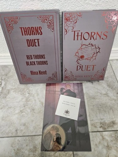 Rina Kent Thorns Duet Special Edition Box Set Books for Days - Slight Box...