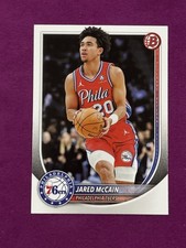 2025 Bowman - Jared McCain #65 Philadelphia 76ers - Base Card - Oklahoma City