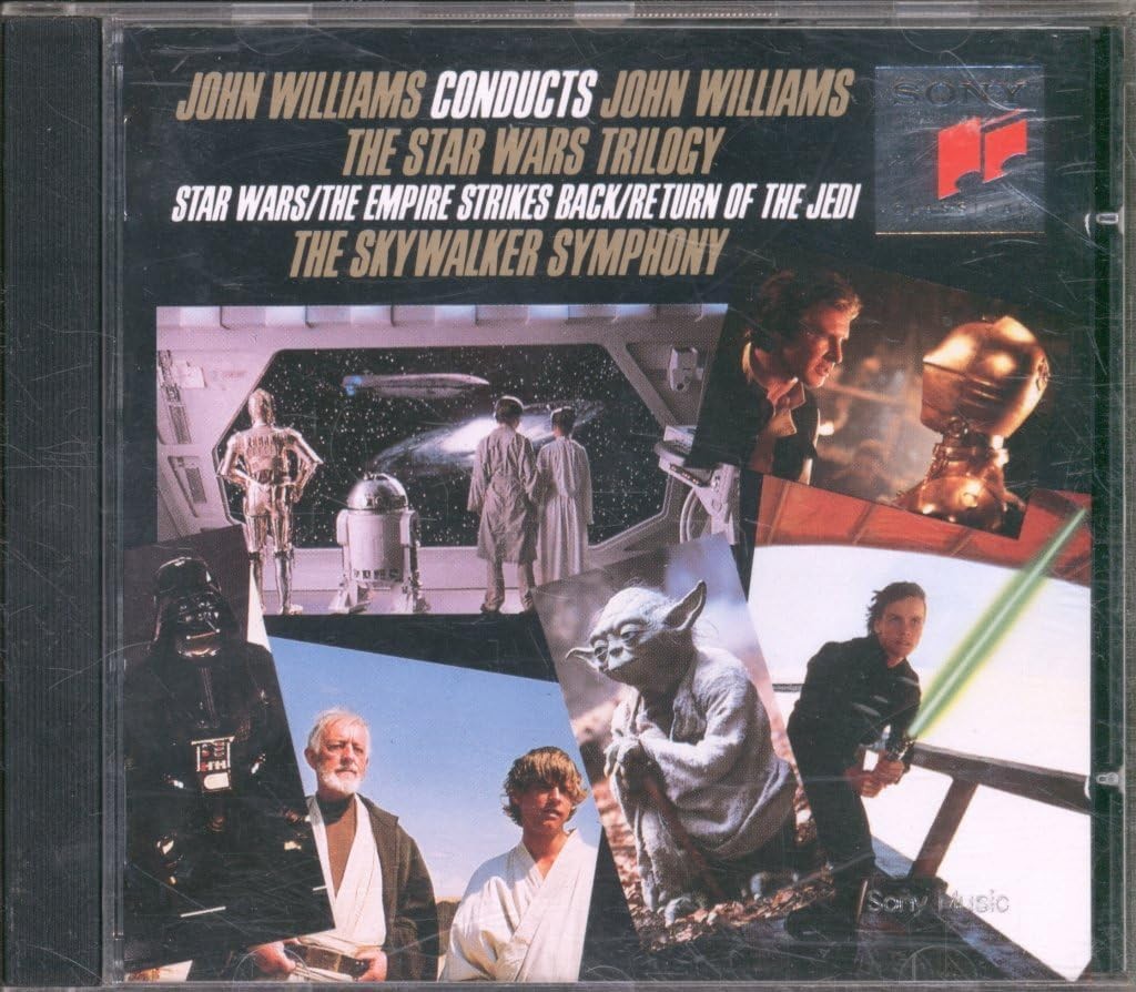 STAR WARS TRILOGY - JOHN WILLIAMS CONDUCTS JOHN WILLIAMS - CD ALBUM NEW & SEALED