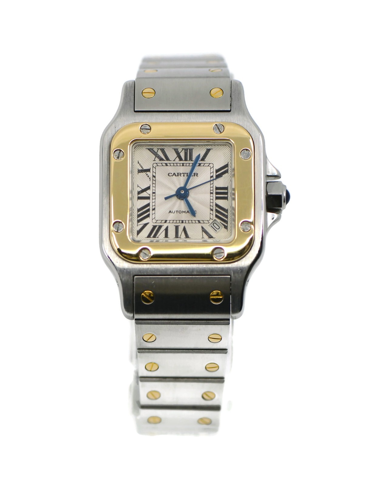 Cartier Santos Galbee 18K/Stainless Steel Watch W20057C4