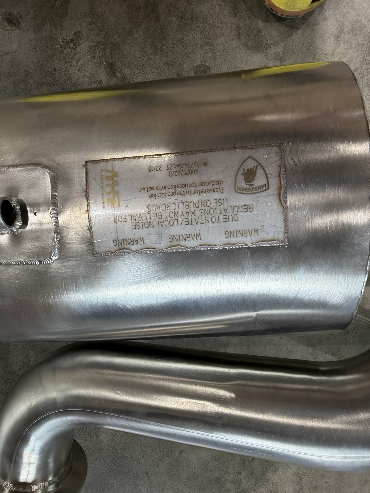 Lamborghini Huracan 2015-2019 Exhaust system