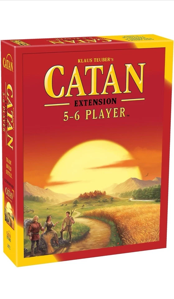 The Settlers of -/ Catan 5-6 Player£ Extension / Expansion - Sealed Brand New - Image 2 of 3
