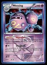 WEEZING 58/135 RARE PLASMA STORM POKEMON HOLO MP on eBay