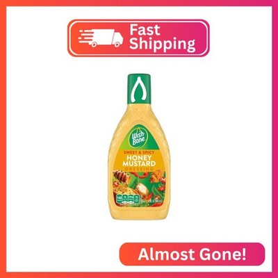 Wish-Bone Salad Dressing, Sweet & Spicy Honey Mustard, 15 oz