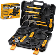 9-Piece Ultimate Oil Filter Wrench Set - Professional Oil Filter Removal Tool, S
