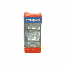Westinghouse Flash Cubes, Pack 3 Flash Cubes/12 Color Balanced Flashes