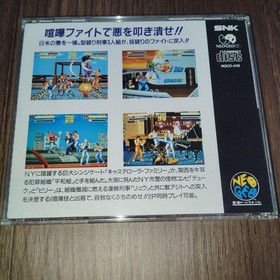 Burning Fight Neo Geo CD NTSC-J 1991 Action Game Japan Import Included