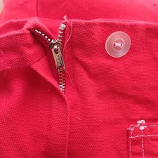 True Vintage 1950's Farm Gym Shorts 24" RED ROCKABILLY High Waisted