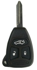 3 Button Key Fob Shell Replacement Repair for Chrysler Dodge Jeep Cherokee