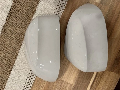 2020 - 2022 WHITE LEFT/ RIGHT MIRROR COVER CAP FIT BMW X5 OEM