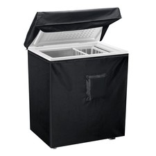 Black Chest Freezer Cover, Luxiv Waterproof Freezer Covers Compact for 5 Cubi...