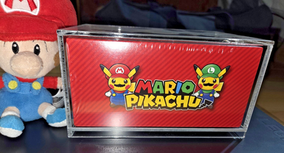 🔴 Factory-Sealed Pokémon Center Mario Pikachu Box | XY Break