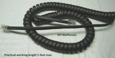 Polycom Phone Handset Cord 9Ft --Choose Color-- VVX SoundPoint Poly Edge Series