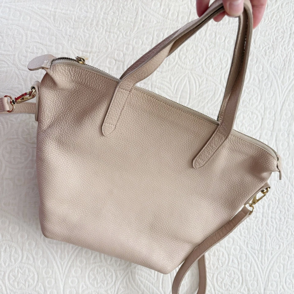 Cuyana Pebbled Leather Small Carryall Tote - Image 3 of 4