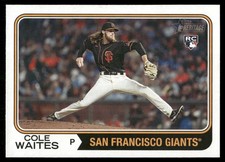 2023 Topps Heritage #258 Cole Waites