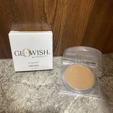 New Huda Beauty Glowish Luminous Pressed Powder 06 Medium Tan