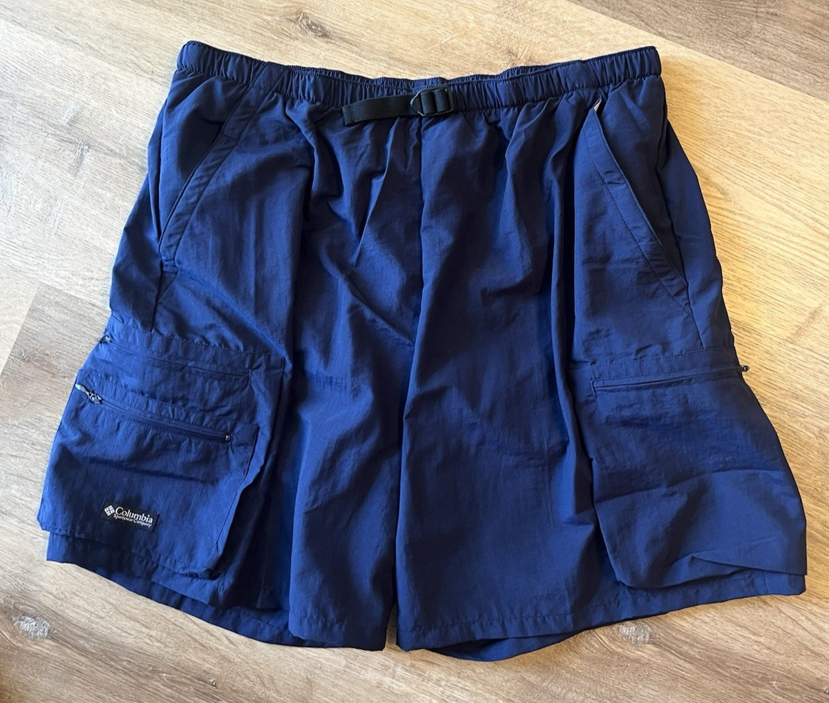 Men's Columbia Bathing Suit Trunks XL Navy Blue Super Nice!