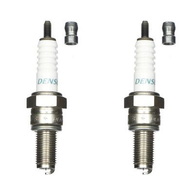 DENSO Zündkerze IU24 Iridium 2er Set (für: Gilera Runner 50 Purejet C361 02-04 )