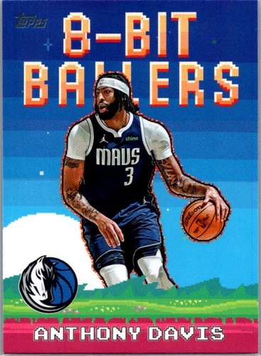 2025-26 Topps #8B-5 Anthony Davis 8-Bit Ballers