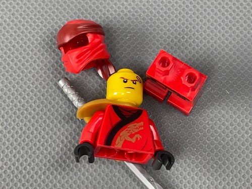 Kai Ninjago Legacy 71705 71753 71741 71739 LEGO Minifigure Figure Red Ninja - Picture 8 of 9