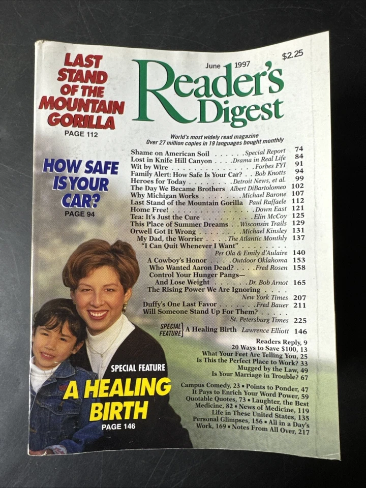 Reader's Digest Magazine Lot Of 10 (1996-1997) - Image 4 of 4