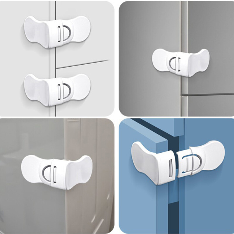 Baby Safety Drawer Lock AntiPinching Hand Lock Safety Buckle