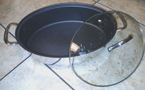 PRINCESS HOUSE❣️HERITAGE 16" Oval Non-stick Casserole Baker Preowned Perfection