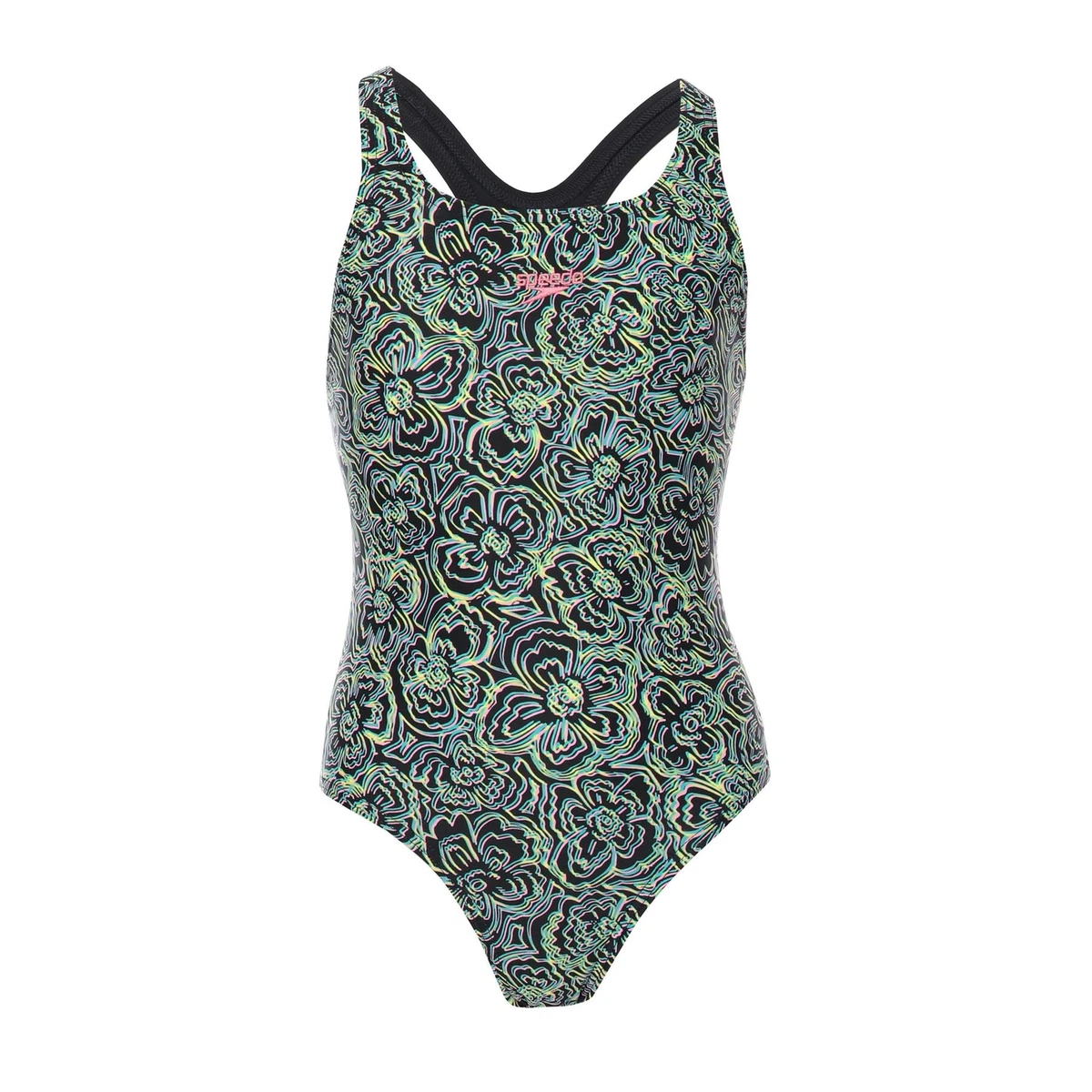 Speedo floral swimsuit deals