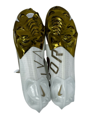 B25 NIKE VAPOR EDGE ELITE 360 FLYKNIT FK [AO8276 111] GHOST GOLD FOOTBALL SZ 10 NIKE VAPOR EDGE ELITE 360 FLYKNIT FK [AO8276 111] GHOST GOLD  main image 4