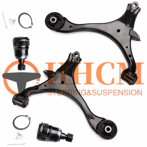 2 Pc Front Lower Control Arm Passenger Side + Lower Ball Joint For 2001 2002 2003 2004 2005 Honda Civic Coupe And Sedan Models