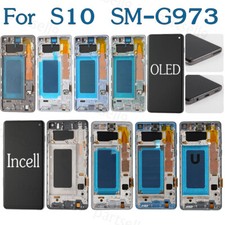 For Samsung Galaxy S10 G973U/F/DS Incell OLED LCD Display Touch Screen Assembly