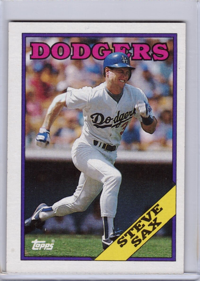 1988 Topps Baseball # 305 Steve Sacks | eBay